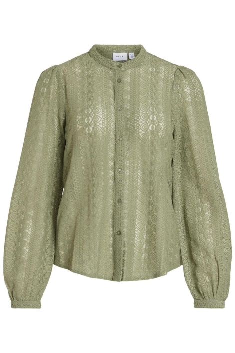 Vila vichikka lace l/s shirt- noos